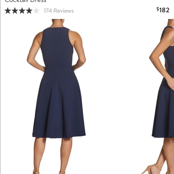 Dress the Population Catalina Fit & Flare Dress - Picture 3 of 12